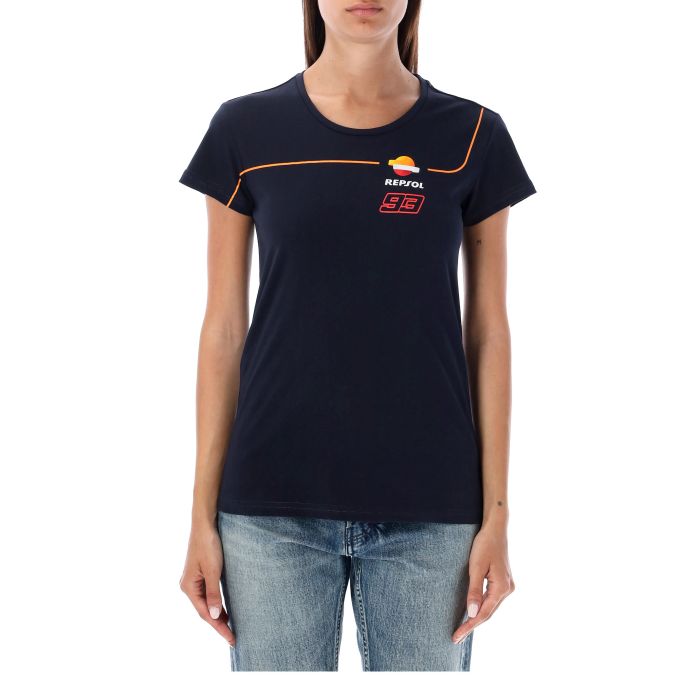 T-Shirt donna Dual Marc Marquez Repsol - 93