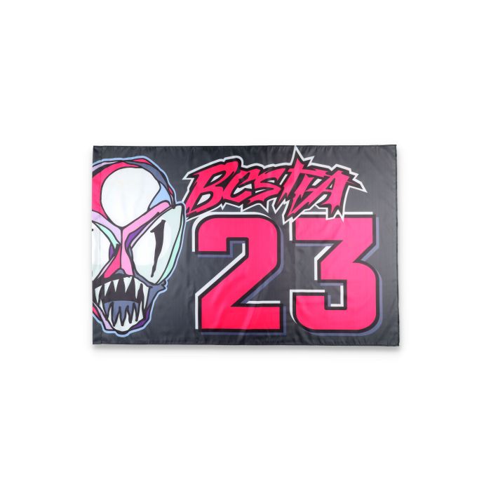 Bandera Enea Bastianini - Bestia 23 logo