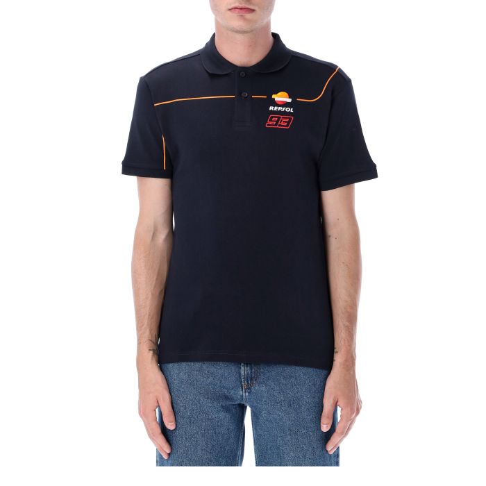 Polo homme Dual Marc Marquez Repsol Honda - Logos