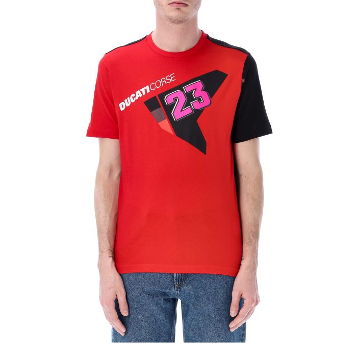 T-shirt homme Enea Bastianini Ducati Racing - Logo Ducati 23