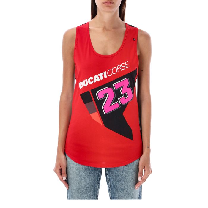 Camiseta de tirantes mujer Dual Enea Bastianini Ducati Corse - 23