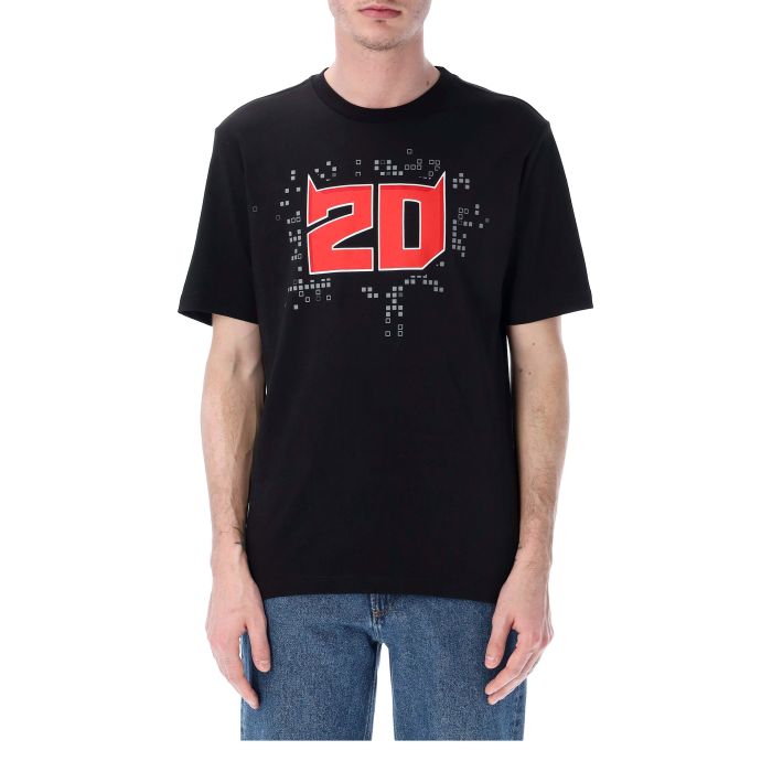 T-shirt uomo Fabio Quartararo - Logo 20 e El Diablo