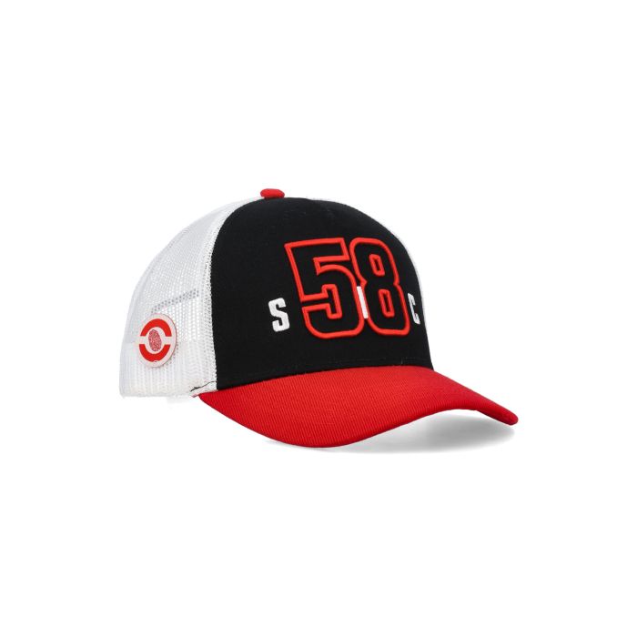 Midvisor trucker cap Marco Simoncelli - Sic58 brodé
