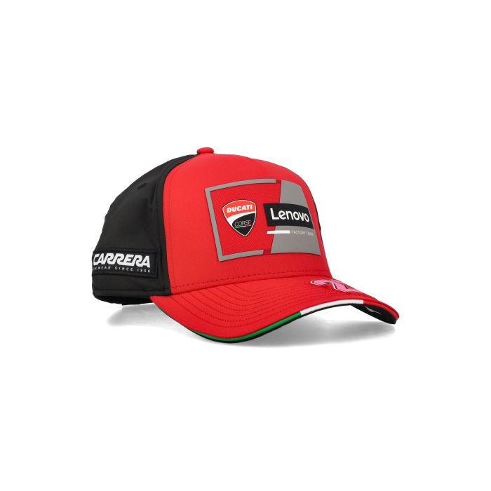 Gorra Enea Bastianini Ducati Racing Dual Collection - Logotipos bordados