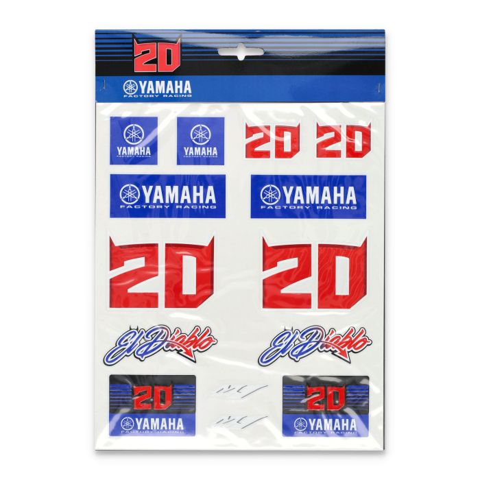 Stickers Fabio Quartararo Yamaha Factory Racing - Assorted Stickers