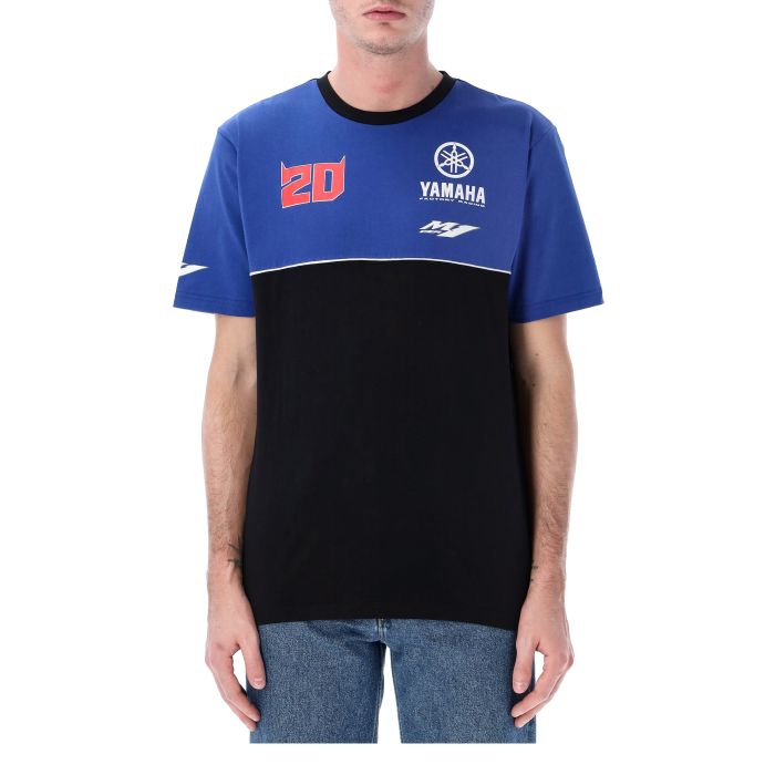 Camiseta hombre Fabio Quartararo Yamaha - corte horizontal