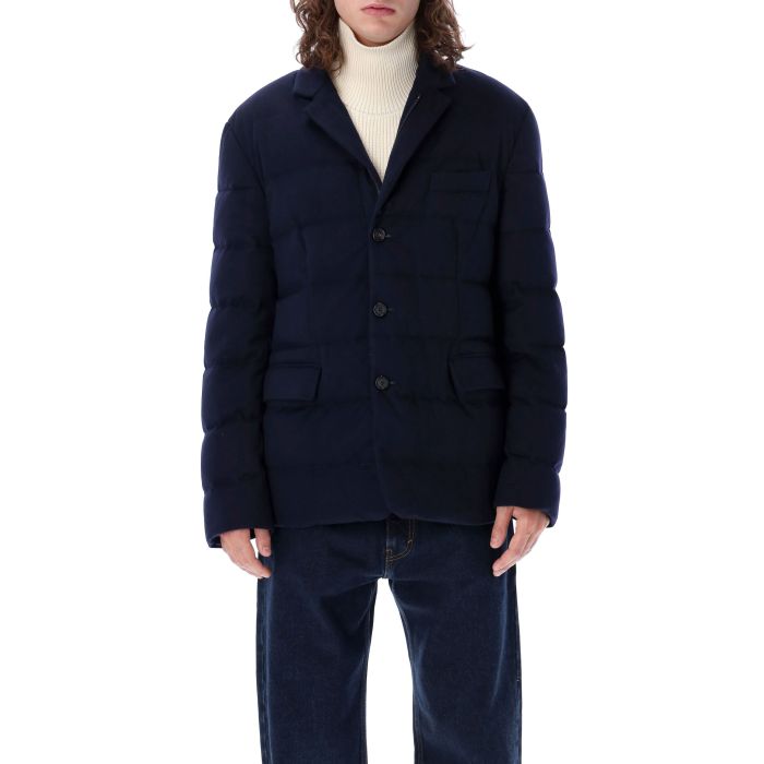 Blazer jacket with down padding