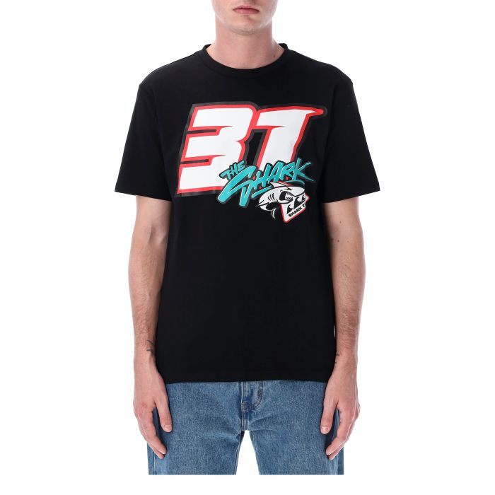 Man t-shirt Pedro Acosta - The shark black