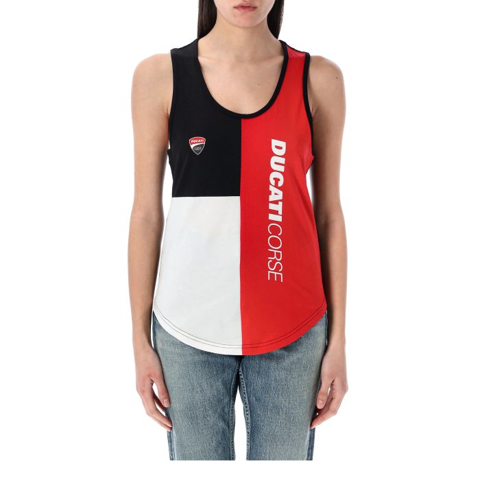 Canottiera donna Ducati Corse - Color block