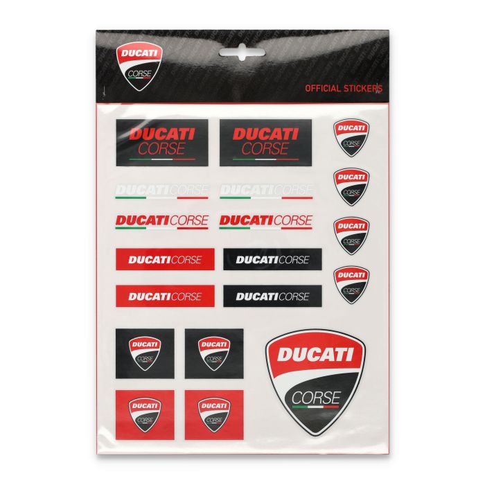 Stickers set - Ducati Corse