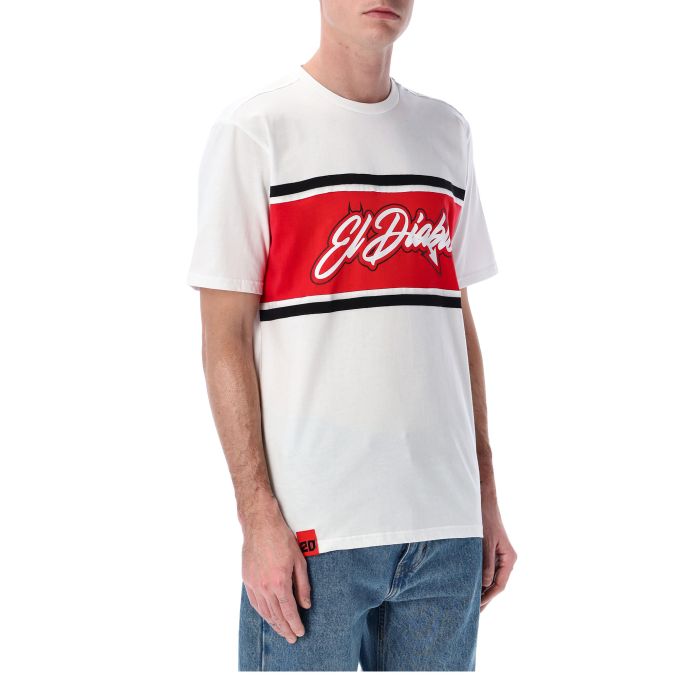 T-shirt homme Fabio Quartararo - Red insert