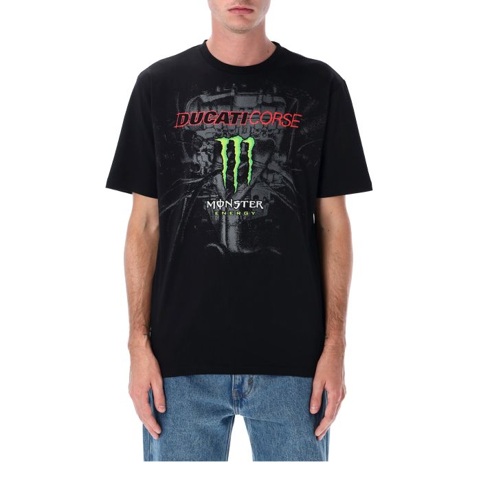 Camiseta hombre Ducati dual Monster - Grey Heart