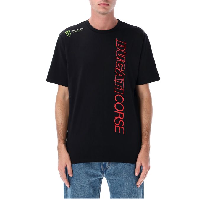 T-shirt uomo Ducati dual Monster - Vertical logo