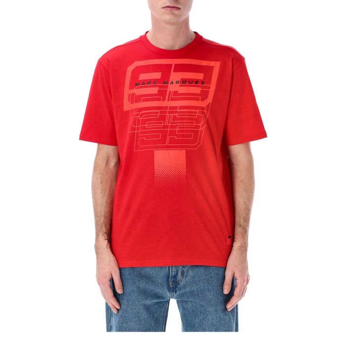 T-shirt uomo Marc Marquez - Big 93 red