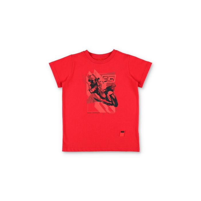 T-shirt bimbo Marc Marquez - Bike red