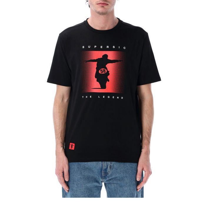 T-shirt Marco Simoncelli - Iconic logo