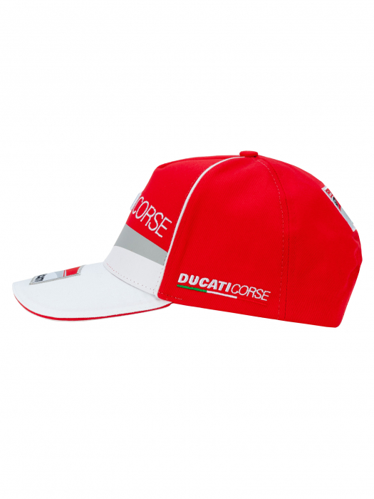Cappello Ducati Corse - Rosso e bianco