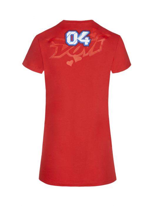 T-shirt da donna Andrea Dovizioso - Effetto traforato
