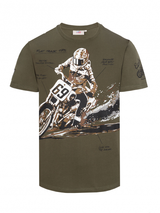 T-shirt Nicky Hayden - Flat Track