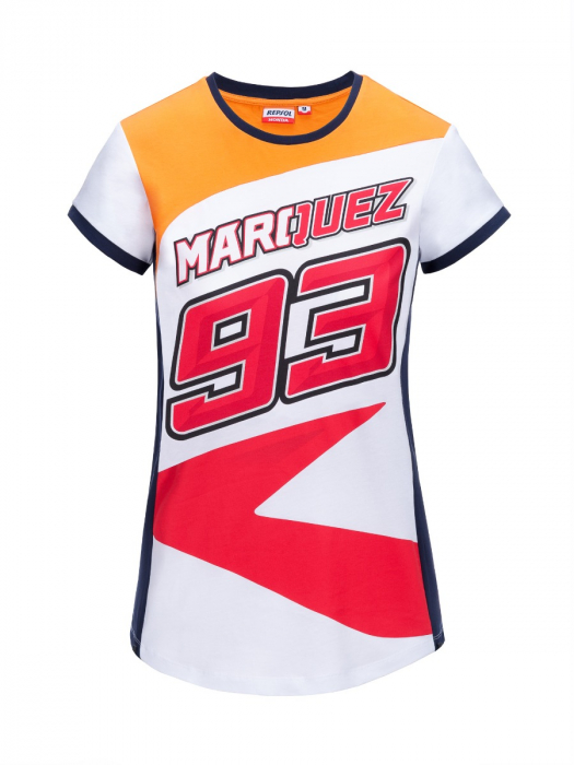 Woman T-shirt Repsol Dual - Marquez 93