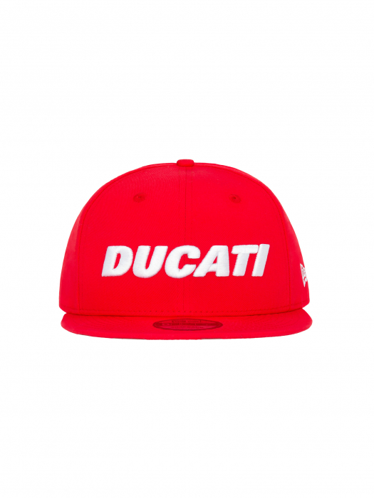 Cappello Flat Ducati - New Era - Rosso
