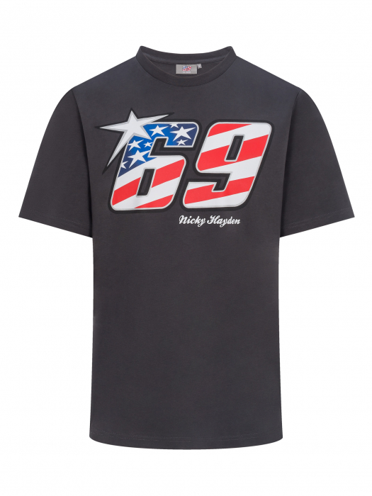 Nicky Hayden t-shirt - American flag