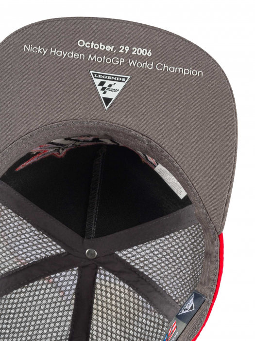 Cap Nicky Hayden - Flat visor