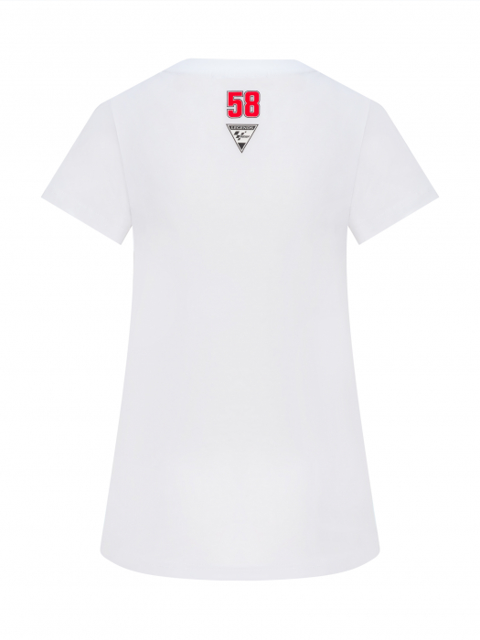 Camiseta mujer Marco Simoncelli - Red Stripes