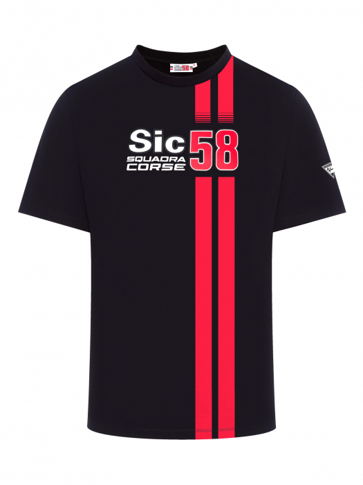T-shirt Sic58 Squadra Corse - Stripes
