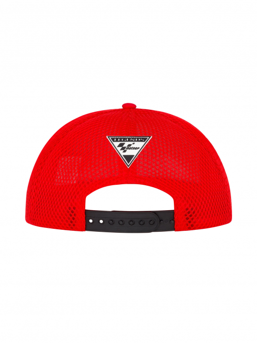 Cappello Marco Simoncelli - 58 rosso e nero