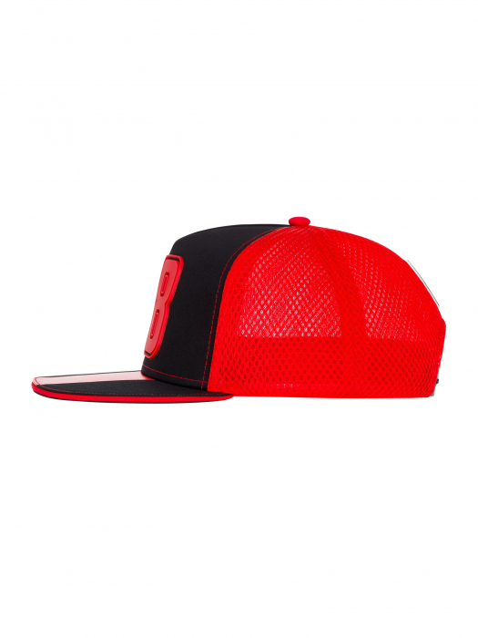 Cap Marco Simoncelli - 58 red and black