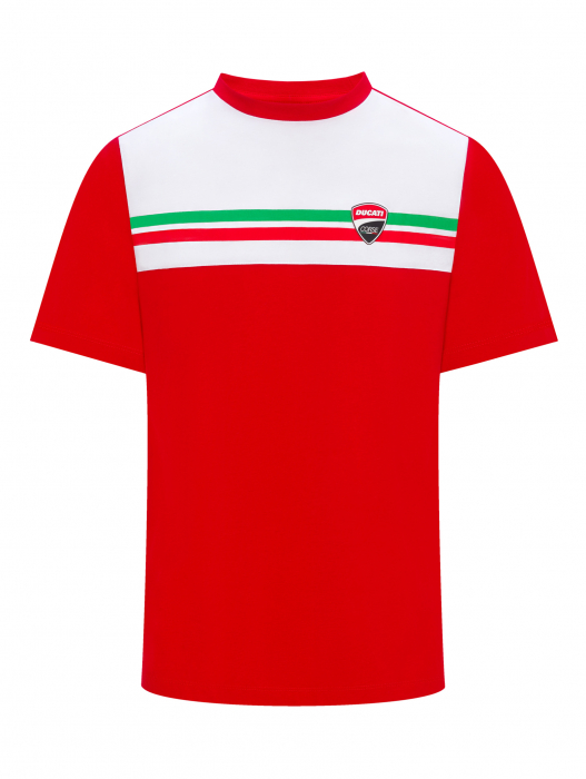Ducati Corse t-shirt - Italian flag