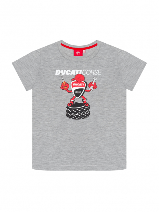 T-shirt da bambino Ducati Corse - Logo Cartoon