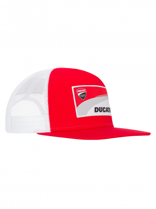 Ducati Corse trucker cap - Flat visor