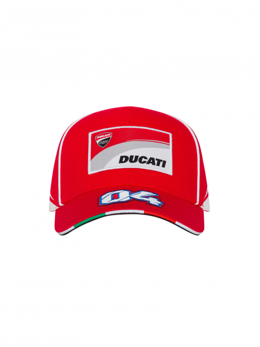 Cappello Andrea Dovizioso Ducati Dual - Rosso