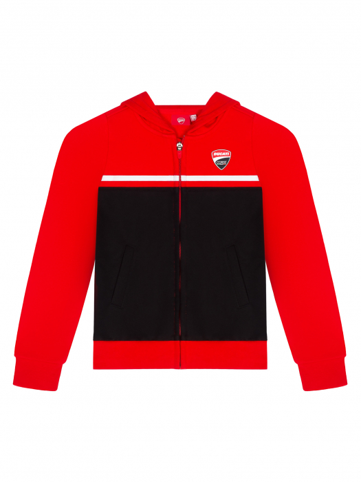 Ducati Ducatiana Kids Hoody Sweatshirt Red Brand New Genuine 