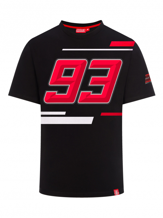 T-shirt Marc Marquez - 93 noir