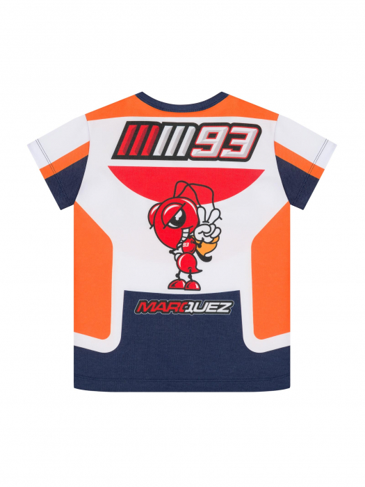 2018 Honda MotoGP Marc Marquez #93 Baby Childrens T-Shirt Tee Ages 3-18 Months 