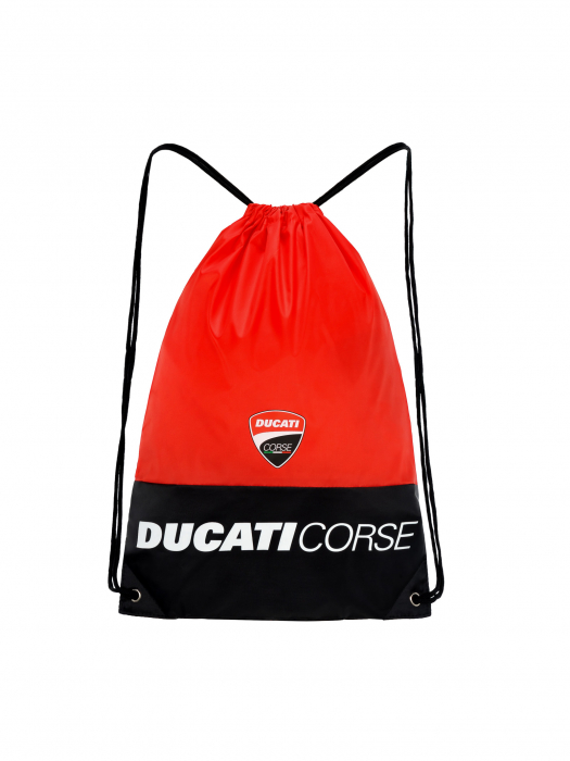 Bolso mochila Ducati Corse - Roja y negro
