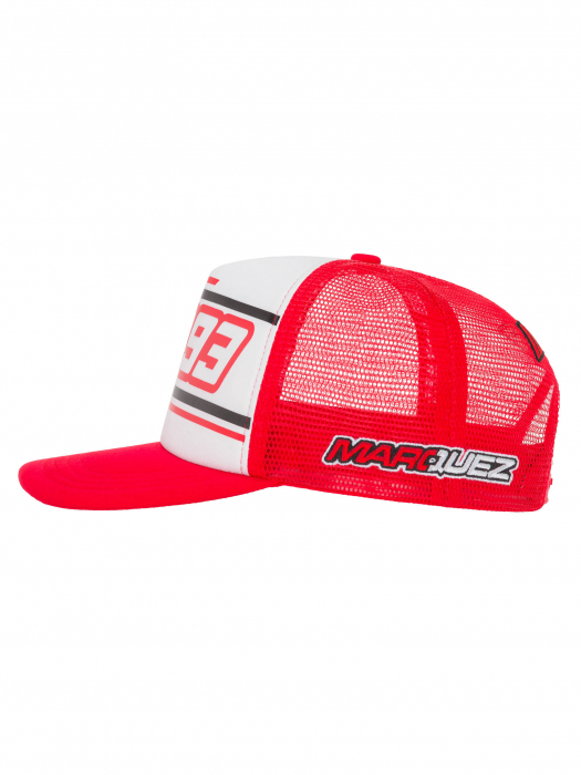 Marc Marquez Official 93 Red Trucker's Cap   18 43001 