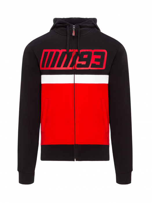 Details about   MARC MARQUEZ MENS MM93 HOODIE RED 