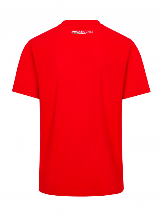 Camiseta roja Ducati Corse Tonal Logo