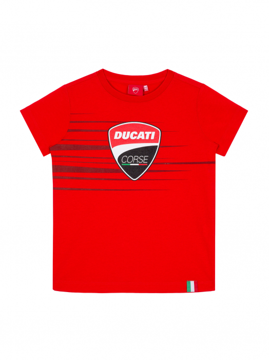 Camiseta infantil Ducati Corse - Rayas