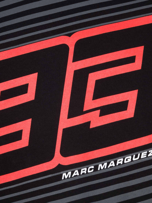 T-shirt Marc Marquez - 93 Black