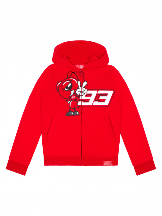 Zip hoodie for kids Marc Marquez - Big Ant93