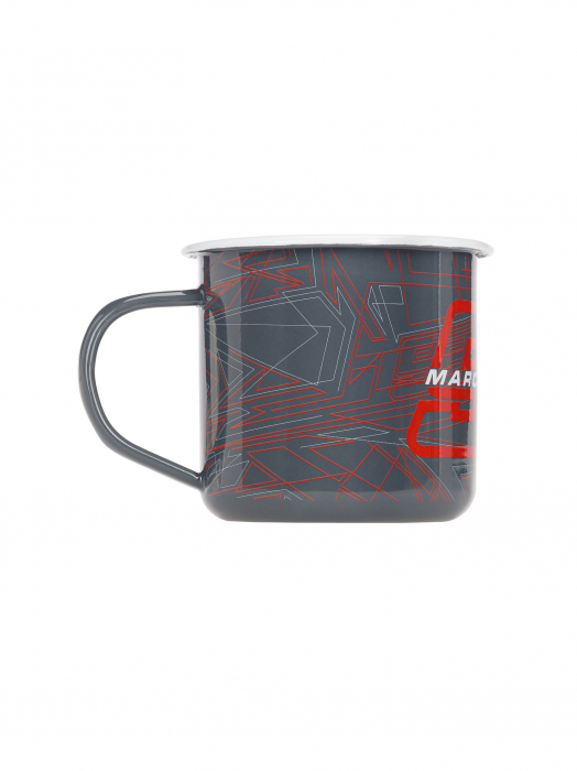 Tasse MM93 Marc Marquez Aluminium Mug MotoGP Alubecher 