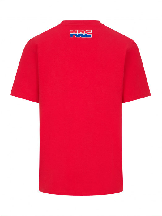 Camiseta Honda HRC - Front Print Big Logo Red