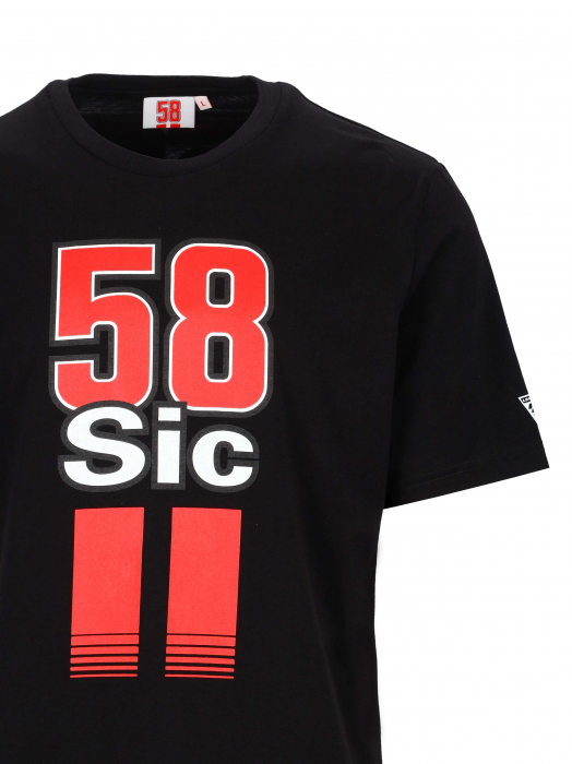 T-shirt Man Marco Simoncelli - Sic58 Big Logo