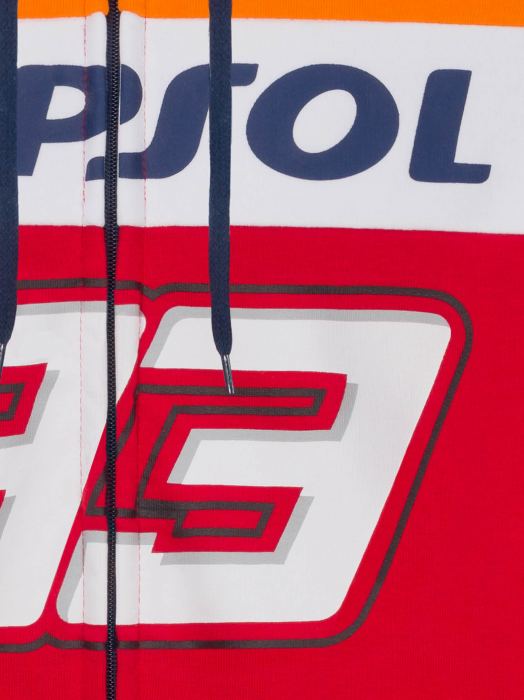 Felpa con cappuccio Dual Repsol Honda - Marc Marquez 93