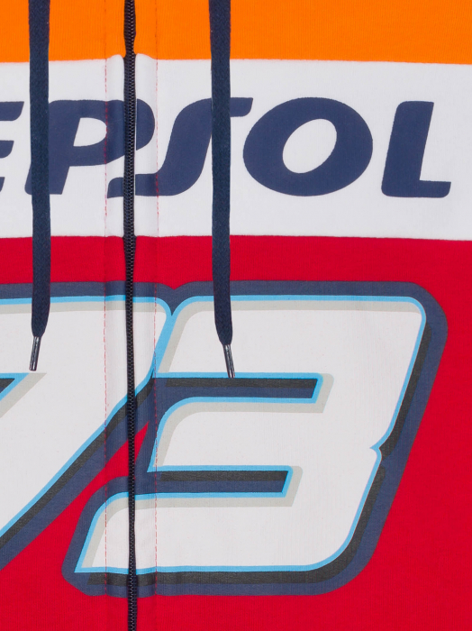Felpa con cappuccio Dual Repsol Honda - Alex Marquez 73